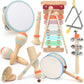 Toddler Musical Instruments,Baby Musical Toys For 1 Year Old Girl/Boy Gifts Preschool Learning,Baby Montessori Wooden Musical To