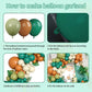 Safari Balloon Garland Kit, Green Brown Balloon Arch Kit With Sage Green And Brown Latex Balloons, Sage Green Balloon Garland Fo