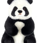 Bearington Tux Plush Panda Bear Stuffed Animal, 11" Soft Plush Toy, Black & White, Model 49223848755483