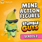 Stumble Guys Series 2 | Mini Articulated Action Figures | 8-Pack Deluxe Box | Includes 6 Iconic Characters + 2 Rare Hidden Figur