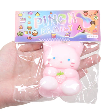 1Pcs Squishy Cat Squeeze Toys,Squishy Cat Kawaii Sticky Squishies Stress Relief Squishies For Kids Party Favors, Pinch Family Sq