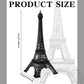 Wesiti 9 Pcs Eiffel Tower Statue Decor Alloy Metal French Paris Multiple Sizes Eiffel Tower Decoration Gift For Cake Topper Table Stand Holder Collectible Figurines Souvenirs(7'')