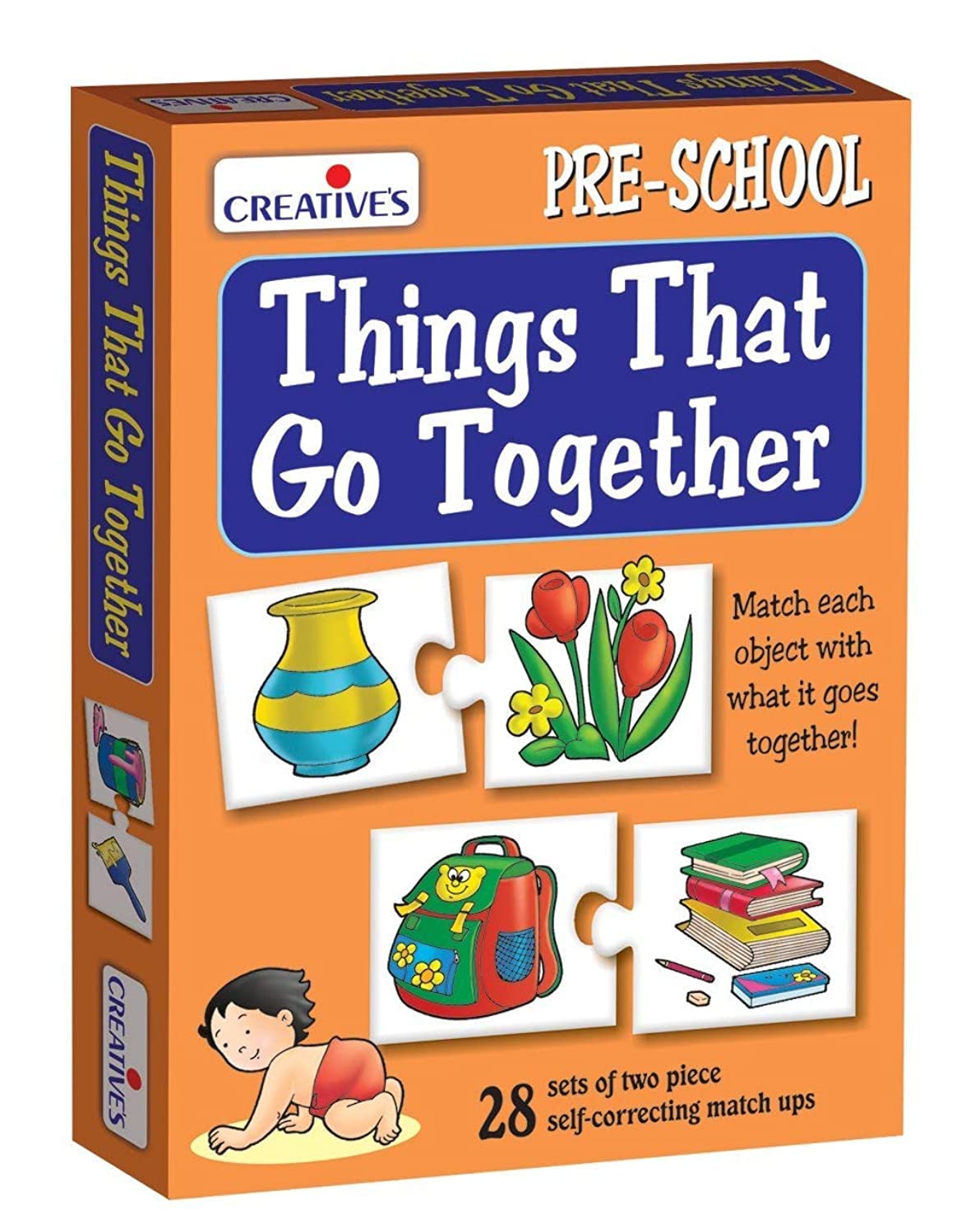 CreativeS Things That Go Together | Pre-School Learning Puzzles | Educational Puzzles For Kids | Early Learning Puzzles | Eye-Ha
