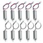 Aediko 10Pcs 8520 Brushed Motors 8.5X20Mm Motor 3-5V 0.15A 35000Rpm-50000Rpm 8520 Motor Hollow Cup Drone Motor Mini Dc Motors