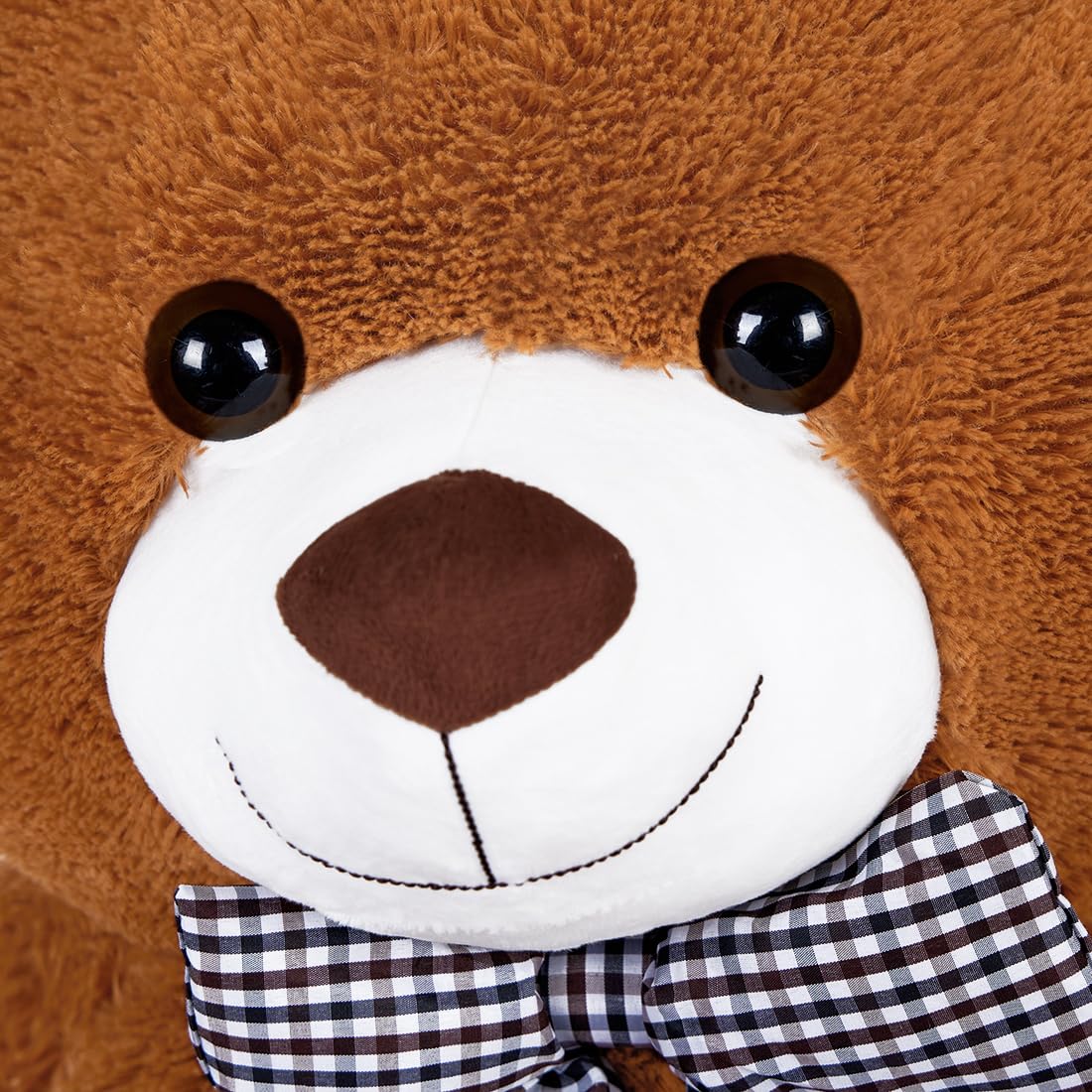 Sausudols XXL Giant Teddy Bear 47  Jumbo Plush Stuffed Animal  Soft Hugging Toy Gift for Kids  Valentine's Day  Christmas Darkbrown