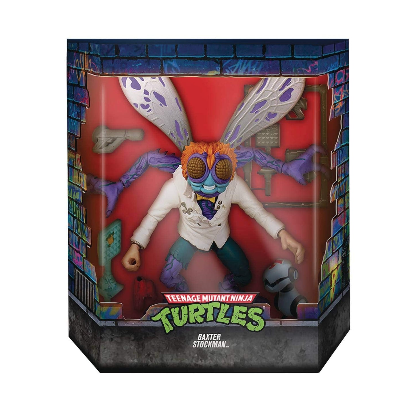 TMNT Ultimates Wave 1: Baxter Stockman Action Figure Version 2