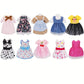 20 Sets 6 inch Chelsea Doll Clothes Accessories 15 Dresses 5 Outfits for Kids Christmas Birthday Gifts