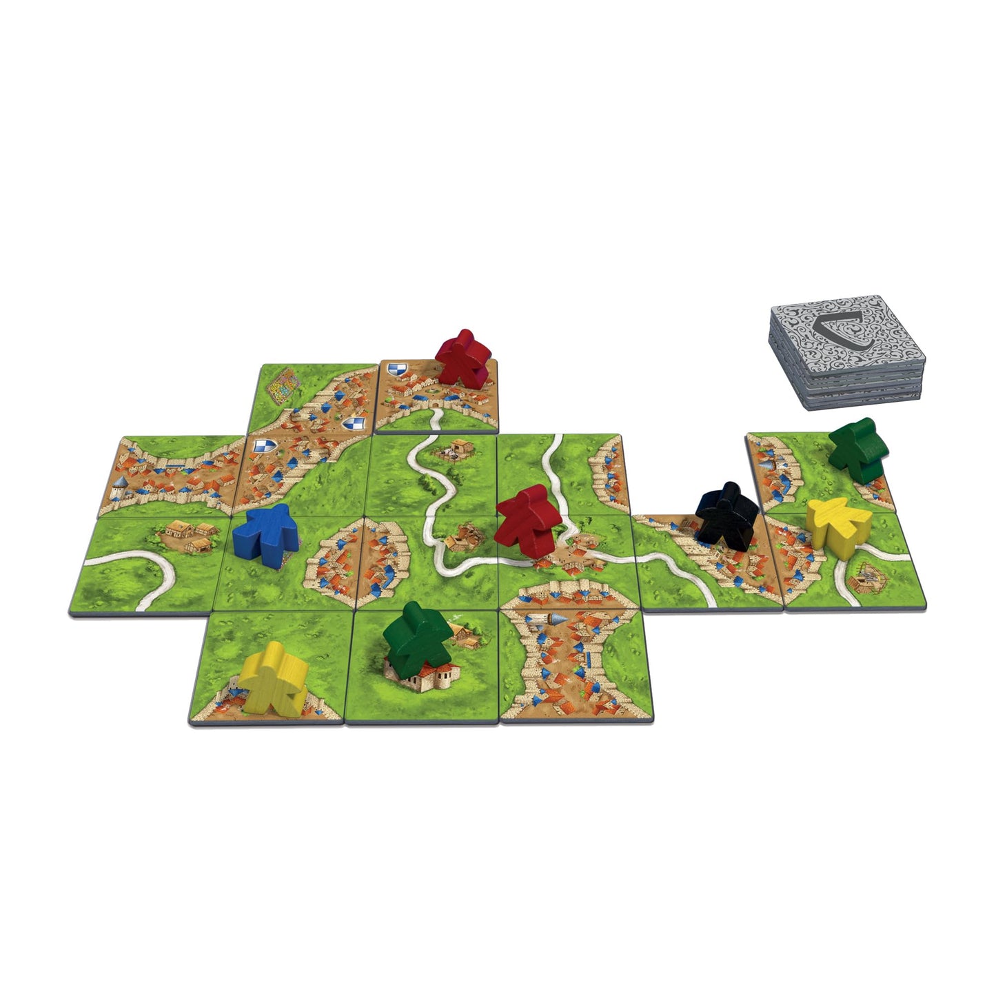Carcassonne Board Game (Base Game) | Board Game For Adults And Family | Strategy Board Game | Medieval Adventure Board Game | Ag