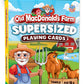 Old MacDonalds Farm Jumbo Playing Cards