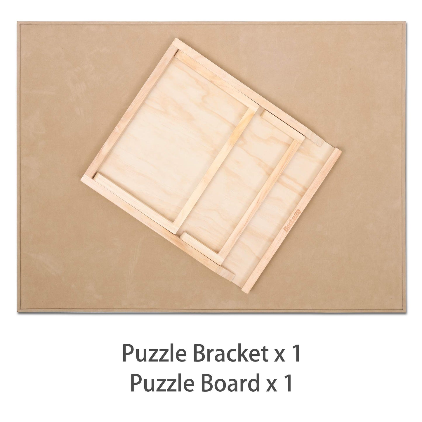 Becko US 1000-pc Jigsaw Puzzle Board with Stand, Flannel Surface, 30.3 x 22.3 inches, Model WGPTJ