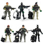Baimiby Army Men Action Figure  Soldiers Toys for Boy Age 4-7 Set  Military Playset with Military  Accessories US Army Men Toy Set and SWAT Team Toy Soldiers for Toddler Boy