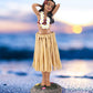 Bcsmyer Hawaii Hula Girl Dashboard Bobbleheads For Driver Dashboard Decorations Medium Size 6.3' High Dashboard Hula Girl