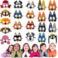 YALARY 21 Packs Puppy Dogs Felt Mask Party Favors for Kids, Blue Puppy Dog Themed Birthday Party Supplies Dress Up Cosplay Birth