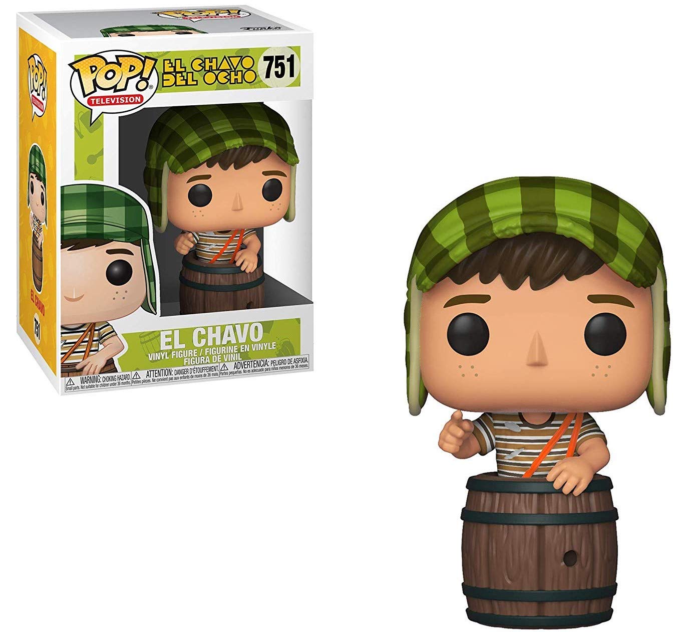 Funko Pop! Vinyl Figure - El Chavo del Ocho - 3.75" Multicolor with Compatible Protector Case