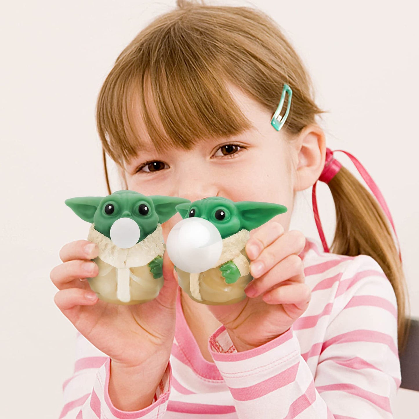 Baby Y-Oda Spit Bubbles Squeeze Toys For Kids Anti-Anxiety Stress Relief Toys Baby Joda Pop It Fidget Toys Bebe Yo-Da Gifts For