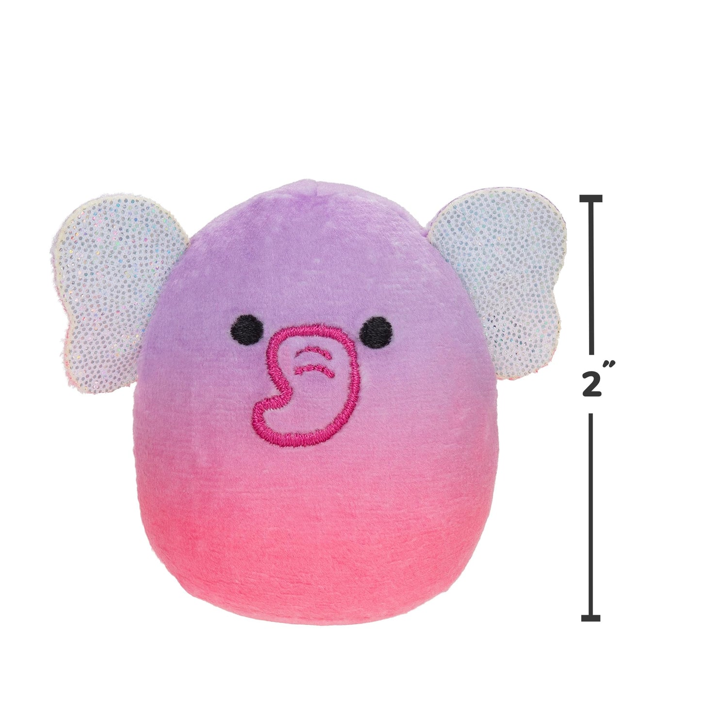 Squishville Sqm0508 Safari Squad, Super Soft Mini Squishmallows, 5 Cm Plush Figures, Pack Of 6