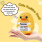 Zlsptk Positive Crochet Animals Duck Emotional Support Plush Funny Gift For Women Friends Sister Birthday Emotional Support Doll
