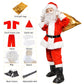 Children'S Santa Suit Christmas Child Santa Claus Costome Kids Halloween Costume Cosplay (Large)