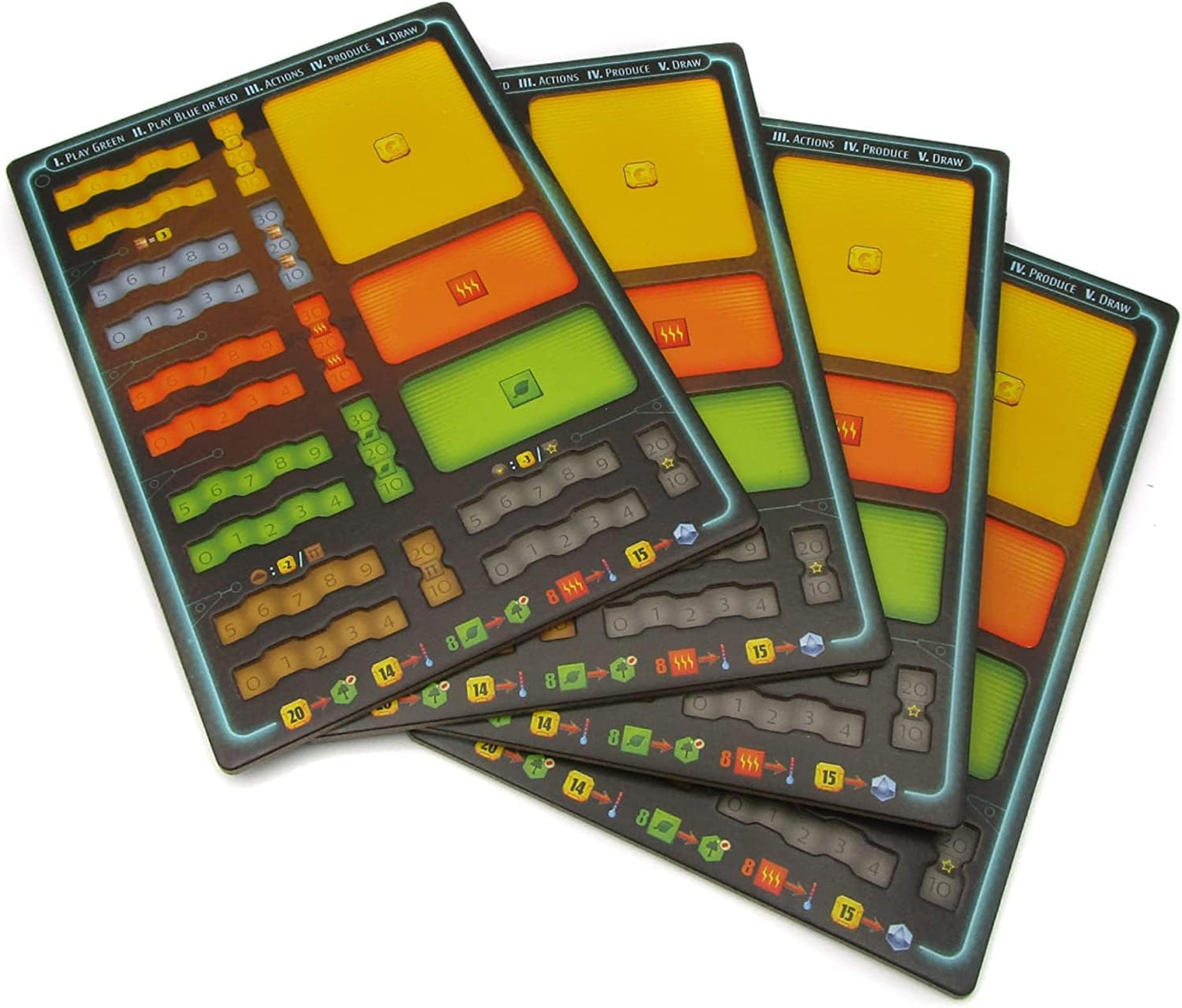 Stronghold Games Terraforming Mars Ares Expedition Card Game Collectors Edition ,1 To 4 Players, Orange