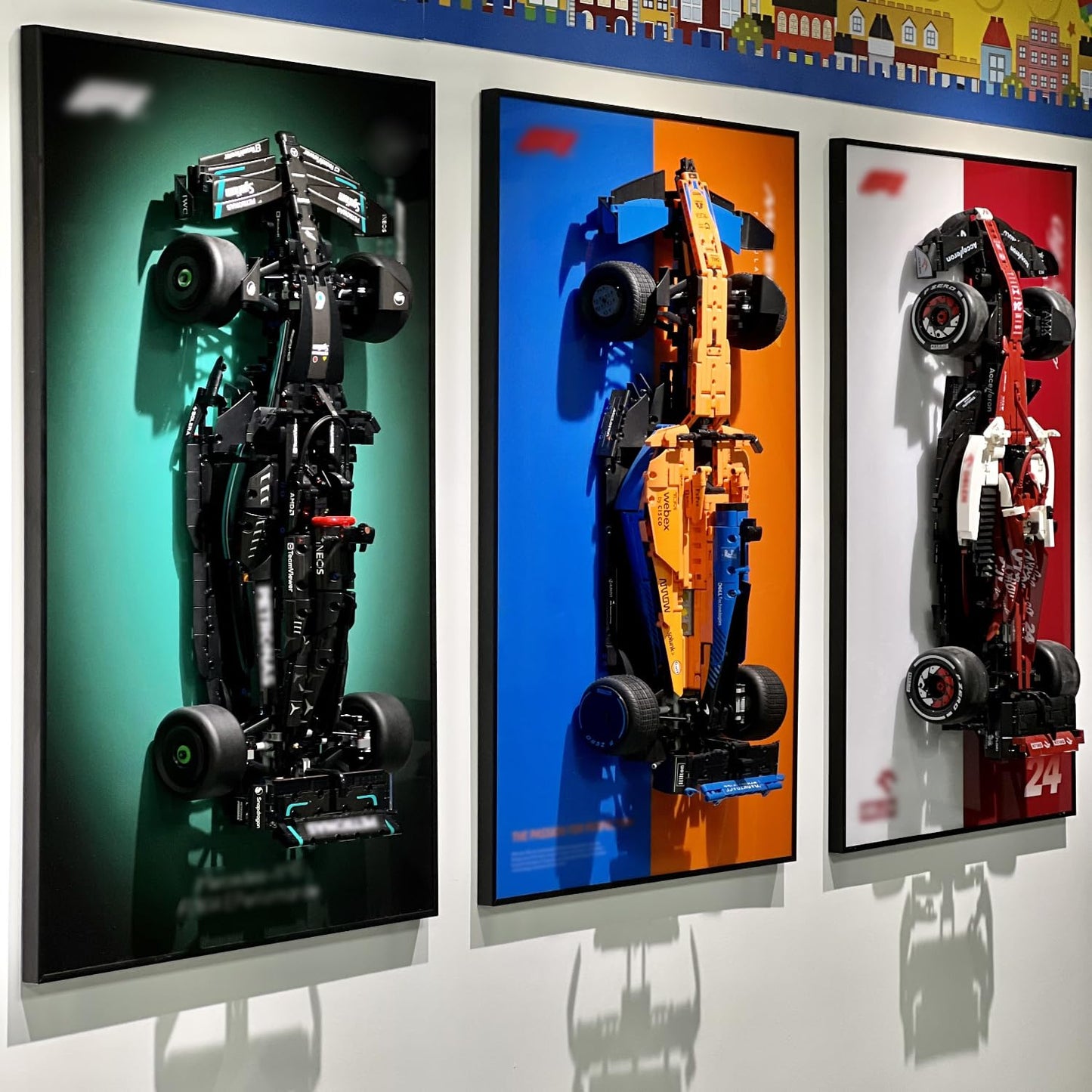 iLuane Display Wallboard for Lego Technic Mercedes-AMG F1 W14 E Performance Race Car Building Set 42171  mature-themed Collectibles Lego Car Wall Mount  Great for Lego Lovers (No Car Included)