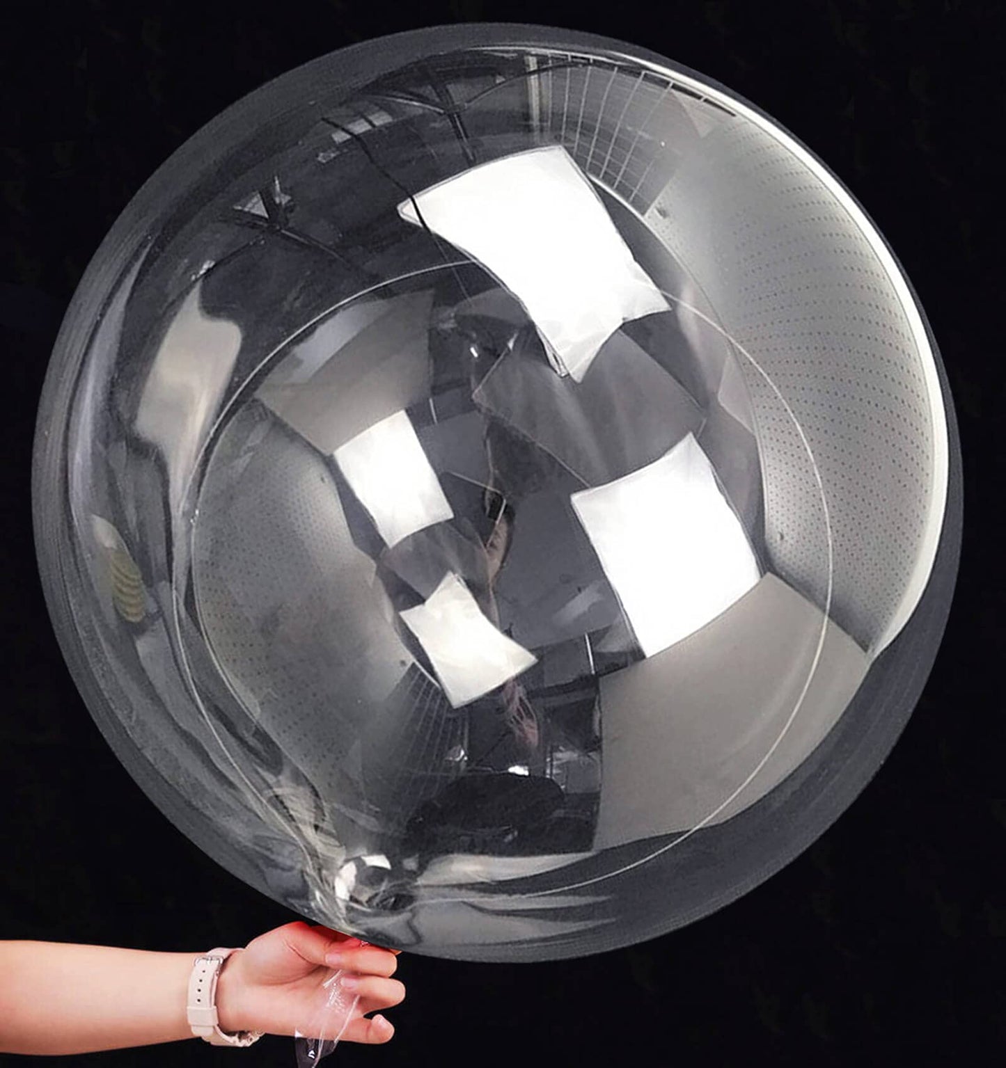 36 Inch Bobo Balloons Bubble Balloons, 4 Pcs Clear Bobo Balloon, Large Transparent Bubble Balloon For Christmas Wedding Birthday