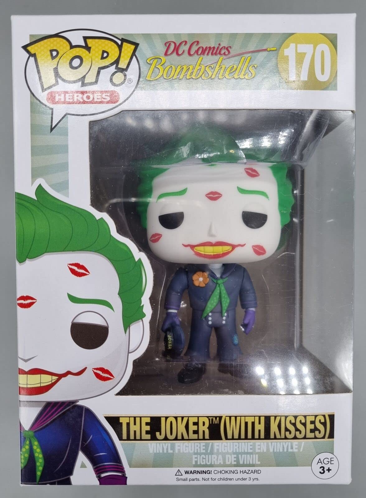 Funko Pop! Dc Heroes Dc Comics Bombshells The Joker #170 (With Kisses)