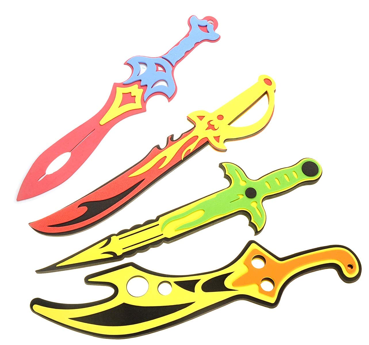 AZ Trading & Import 8 Pack Foam decorative replica blades Play Set