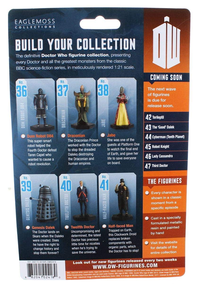 Doctor Who 4' Resin Figure: Terileptil (The Visitation)