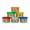 Funskool Fundough Mini Fun Pack, 6 tubs of Dough, 25gms Each, Multicolour, Dough, Toy, Shaping, Sculpting, 3 Years and Above