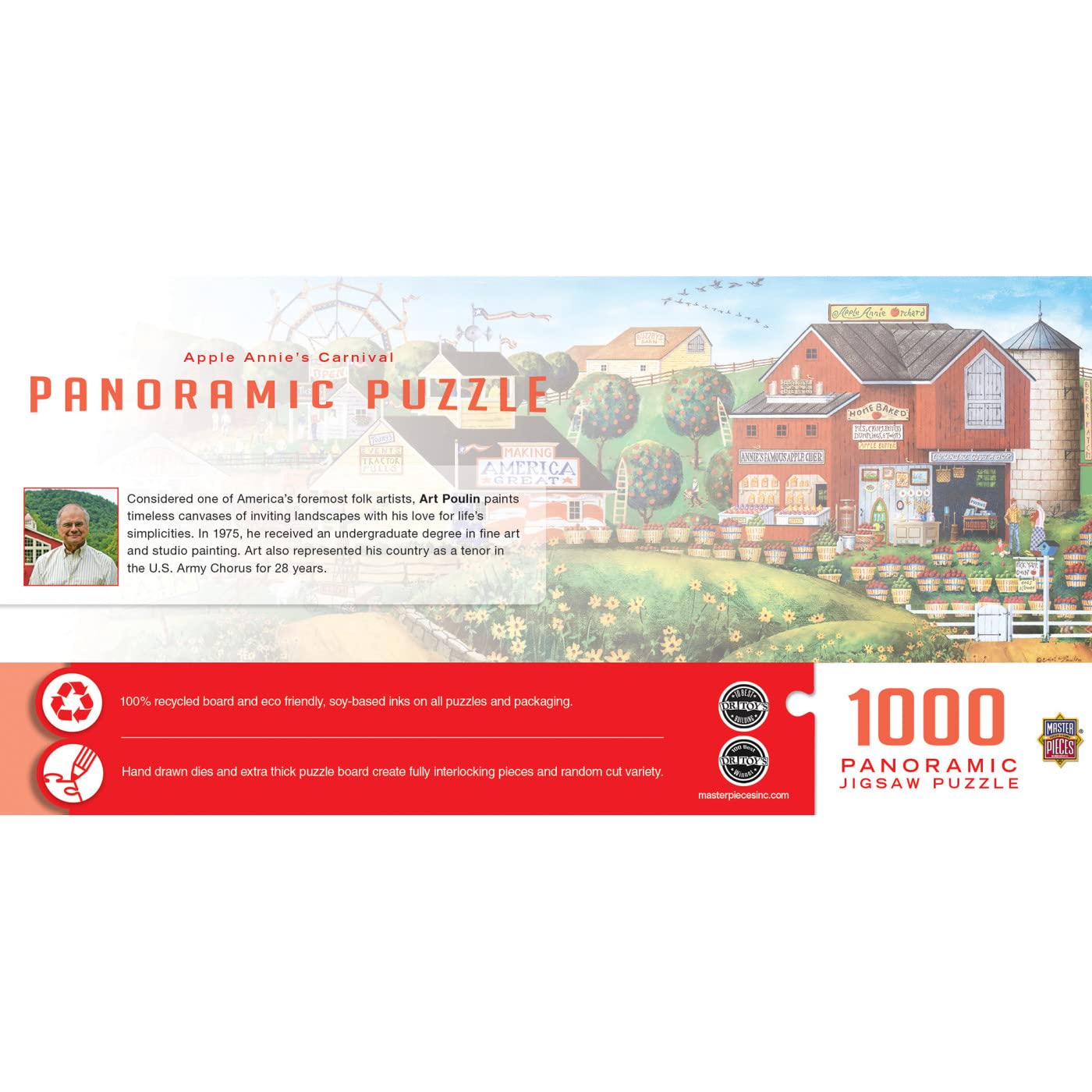 Apple Annie'S Carnival Panoramic 1000 Pc