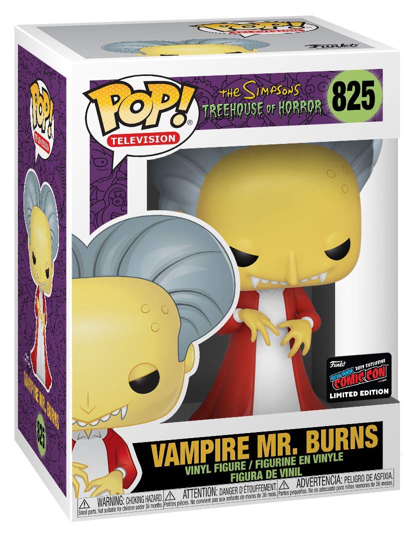 Funko Pop! Animation: Simpsons - Vampire Mr. Burns, Fall Convention Exclusive