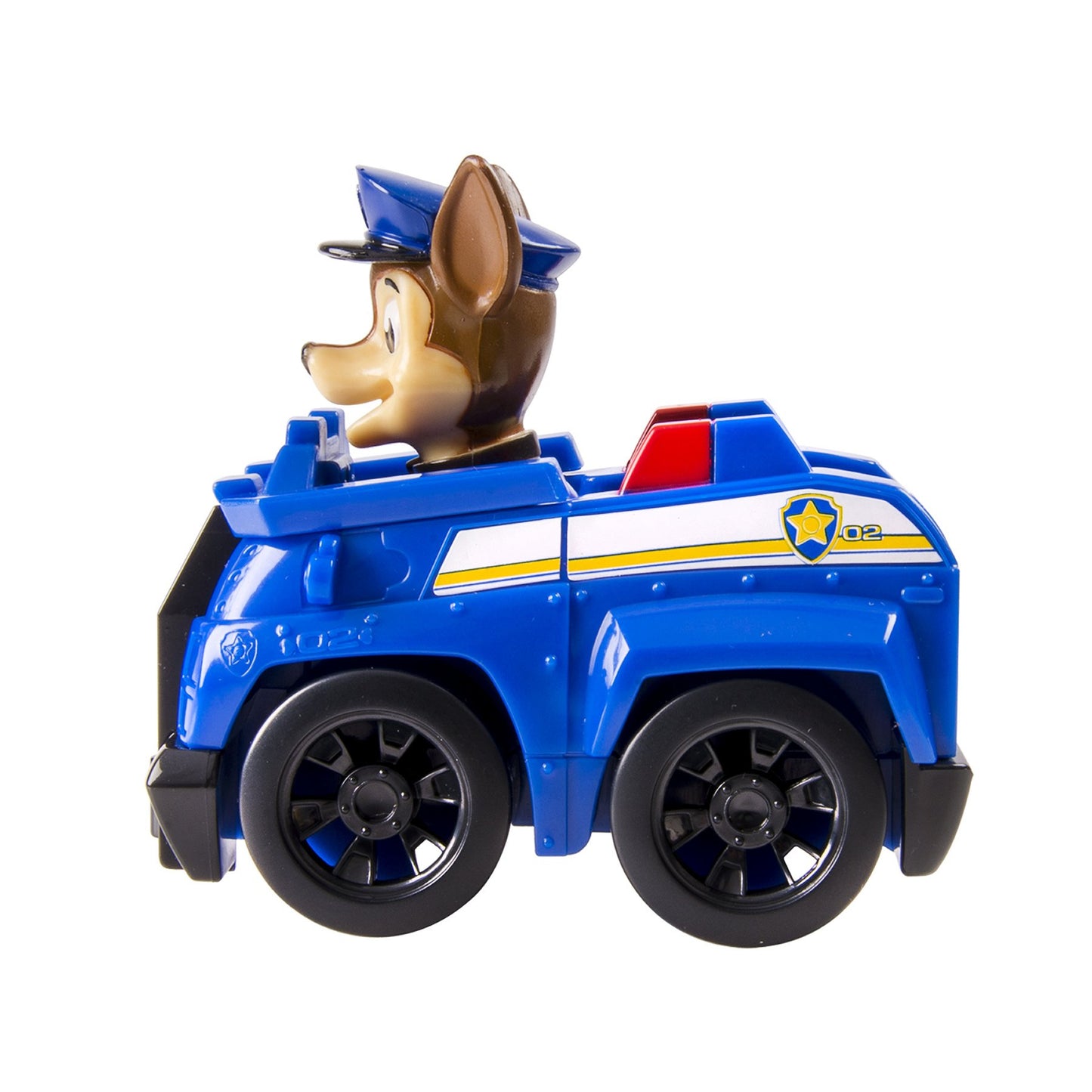 Paw Patrol Racers - Chase, Small Navy Plastic Toy, Model 20064014