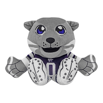 Bleacher Creatures Kansas State Wildcats Willie The Wildcat 8' Ncaa Mascot Kuricha Sitting Plush - Soft Chibi Inspired Mascot