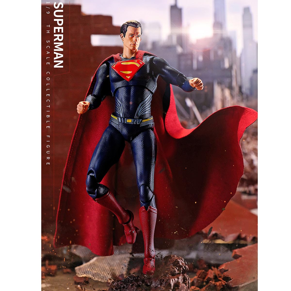 Hiplay Fondjoy 1/9 Scale Figure Series Supermen Action Figures