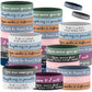 Sieral 50 Pcs Employee Appreciation Month Thank You Gift Bulk Motivational Rubber Bracelet Inspirational Stretch Quote Silicone