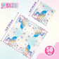 Wernnsai 50Pcs Unicorn Paper Napkins - Unicorn Birthday Party Supplies Disposable Rainbow Dinner Napkins Neon Unicorn Tableware For Kids Girls Princess Fantasy Themed Party