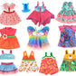 Ebuddy 10 Sets Baby Doll Clothes Outfit Dress For 10 Inch Baby Dolls 12 Inch Baby Dolls 14 To 14.5 Inch Dolls(Fashion Sets)