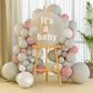 Tuparka 102 Pcs Gray Balloons Garland Arch Kit - Pastel Grey Balloons Different Sizes 5 10 12 18 Inch - Matte Gray Party Balloons With Garland Strip For Birthday, Baby Shower, Wedding Party Decor