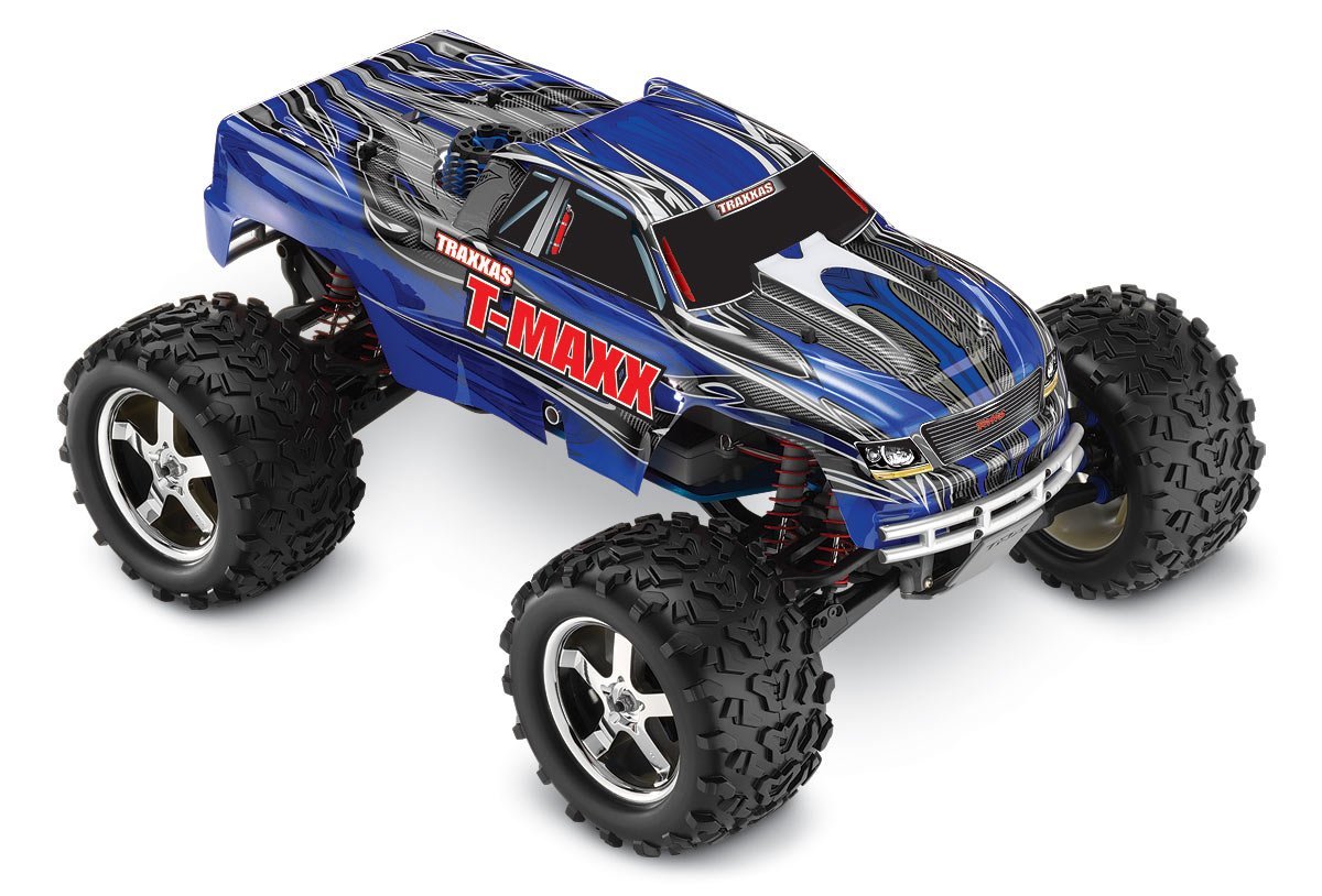 Traxxas T-Maxx 3.3: Powered 4Wd Maxx Monster Truck (1/10 Scale), Blue
