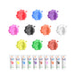 Kids Washable Finger Paint For Toddlers Art Supplies Gift For Baby Hand Painting Diy Crafts, Non Toxic, 10 Colors, 36Ml/Tube