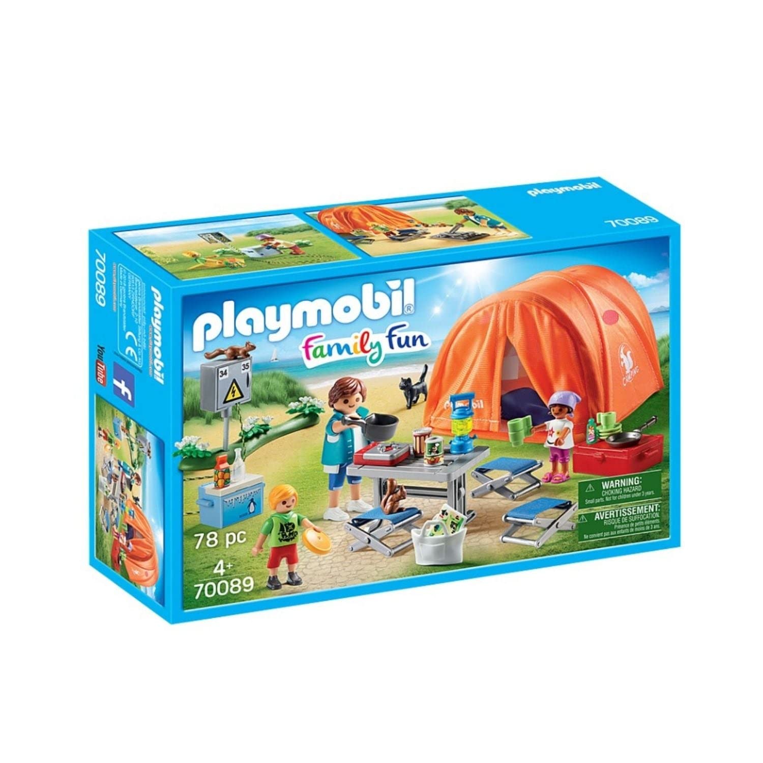 Playmobil Family Camping Trip Playset