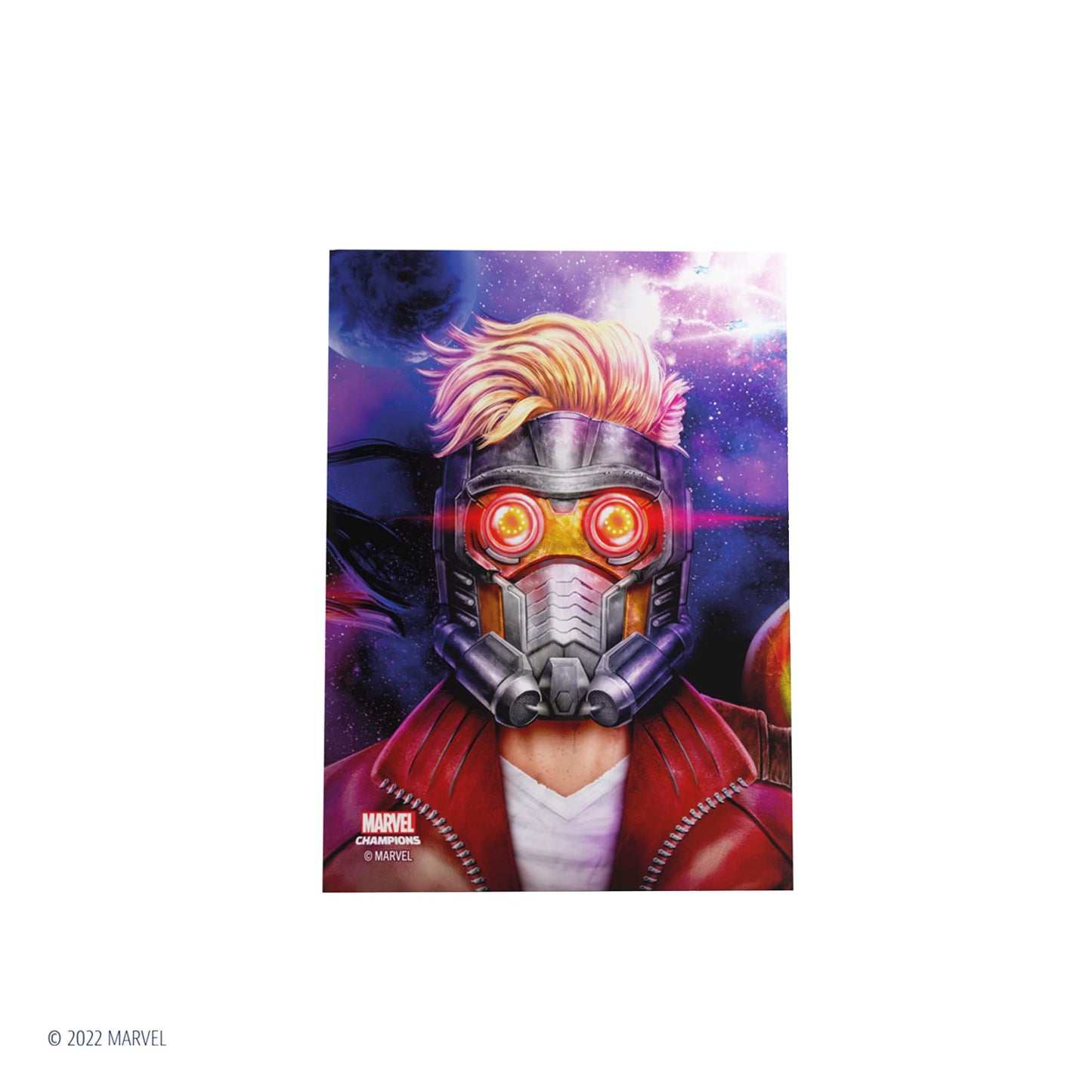 Gamegenic Marvel Champions The Card Game Official Star-Lord Fine Art Sleeves Pack Of 50 Art Sleeves And 1 Clear Sleeve Card Game Holder Use With Tcg And Lcg Games Made By Fantasy Flight Games