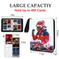 400 Pockets Race Card Binder for Trading Cards Portable Waterproof Storage Bag with Removable Sleeves for Sports Cards Collectors