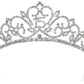 SAMKY Birthday Party Crystal Tiara Crown - 15th Fifteenth Fifteen Quinceanera T1275