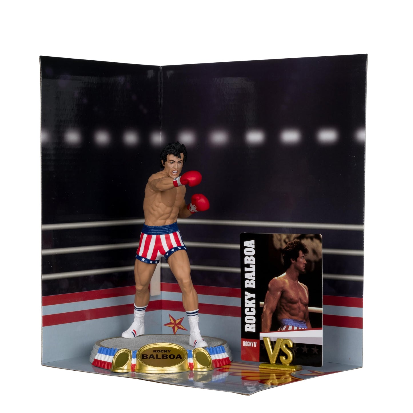 McFarlane Toys Rocky Balboa Figure - 6in Multicolor Plastic Model 14054