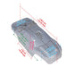SummitLink Custom Body Clear Unpainted with Stickers Clear Body Compatible for 1/10 Scale RC Car or Truck (Truck not Included) R