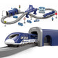 Train Sets For Toddlers, 66 Pcs Trains Toy With Battery Operated & Tracks (Magnetic Connection), Compatible With Thomas, Brio, Christmas Toy Gifts For 3 4 5 6 7 8 Years Old (Police)