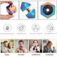 Qlkunla Fidget Cube Spinner Anti-Anxiety Focusing Fidget Toys Edc Fidgets Spinner 4-In-1 Toy Metallic Focus Toy Cube Finger Top Desktop Adhd Stress Relieve Toys For Kids And Adults (Rainblow)