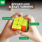 STEAM Life Speed Cube Set 10 Pack Magic Cube | Includes Speed Cubes 3x3  2x2  4x4  Pyramid Cube  Megaminx Cube Puzzle Cube Bundle Collection Cube Toys Gift for Kids & mature-themeds