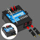WOAEIUOS 2 in 1 ESC & Receiver 3CH 2.4G RC Transmitter Remote Controller with 050 50T Brushed Motor Transmission Gearbox Combo (